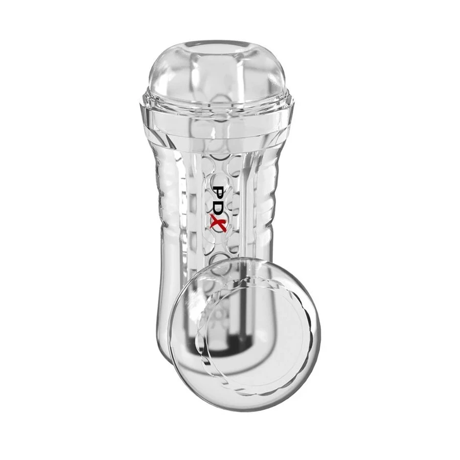 PDX ELITE - VIEWTUBE PLUS TRASPARENTE CON IMPUGNATURA EZ-GRIP, 21 CM